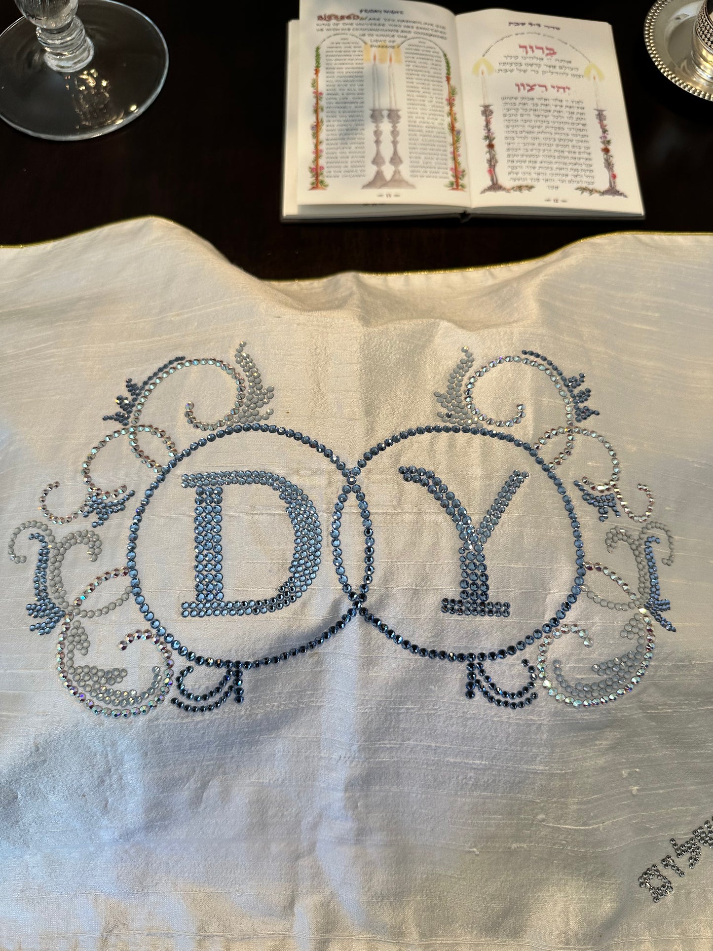 Custom Order, Eternal Love Challah Cover