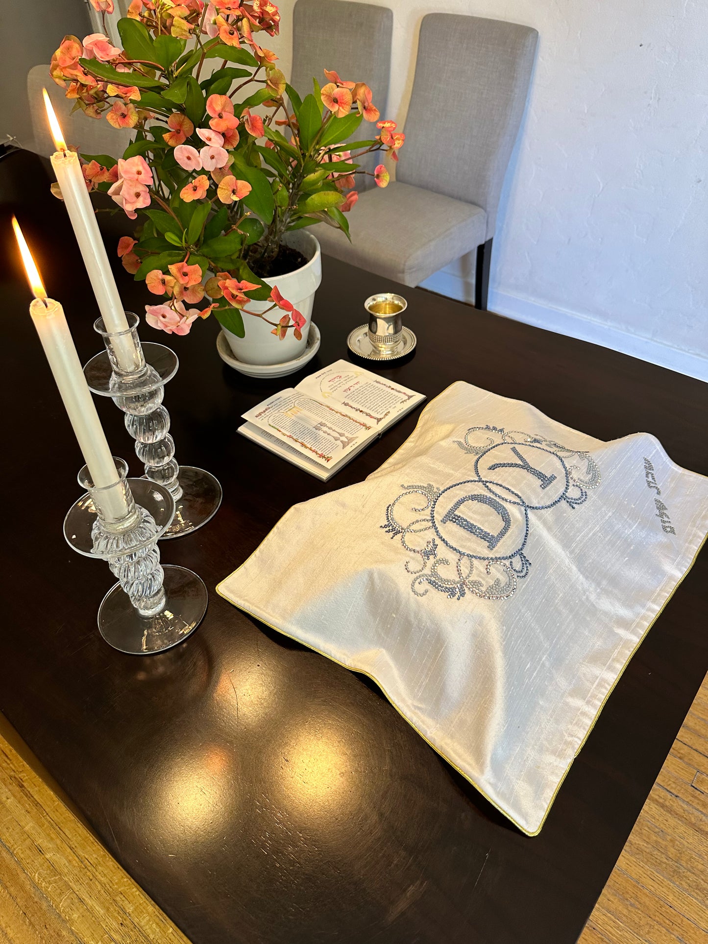 Custom Order, Eternal Love Challah Cover